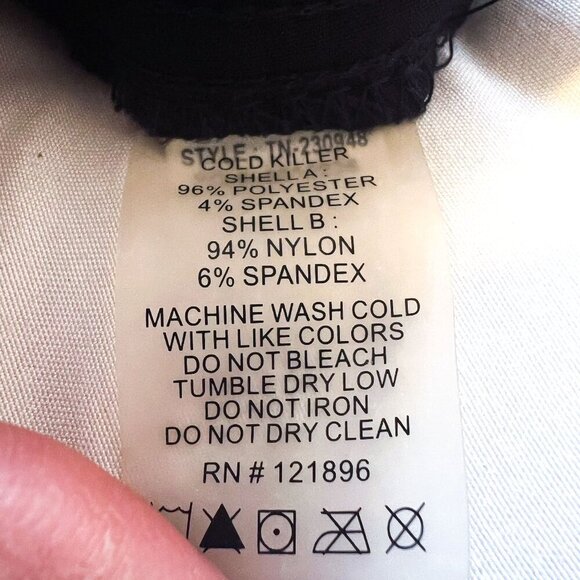 NEW TITLE NINE Cold Killer 2.0 Pants - Regular/Extra Small BLACK - Picture 12 of 16